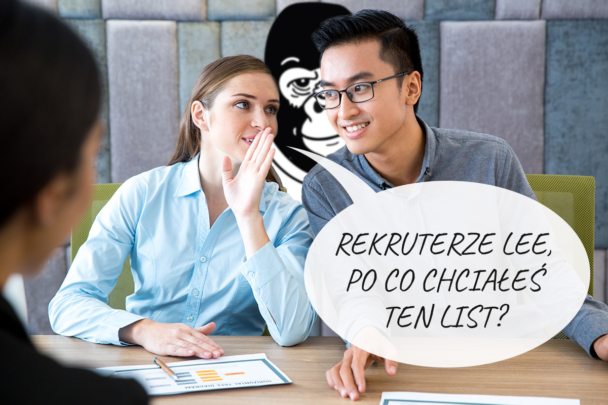 Goryl proponuje rozwiązanie, które zastąpi listy motywacyjne